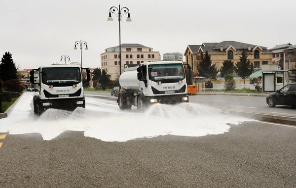 Güclü yağışdan sonra Bakıda genişmiqyaslı daxili iməcilik keçirilib