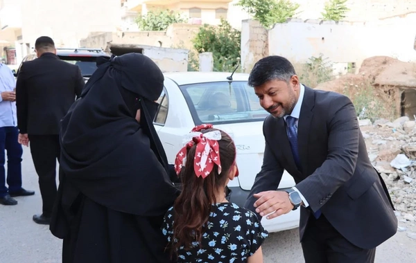 Azərbaycan Suriyada 1000 ailəyə humanitar yardım göstərib