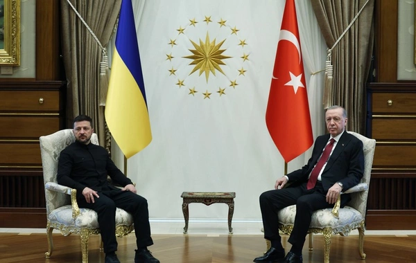 Ərdoğan: Zelenski ilə Rusiya-Ukrayna müharibəsini ədalətli sülh əsasında bitirmək səylərindən danışdıq