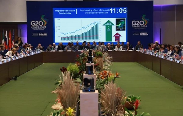Məcnun Məmmədov G20 Kənd Təsərrüfatı Nazirlərinin Toplantısına qatılıb