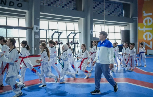 Azərbaycanın yeniyetmə taekvondoçuları təlim-məşq toplanışı keçiriblər