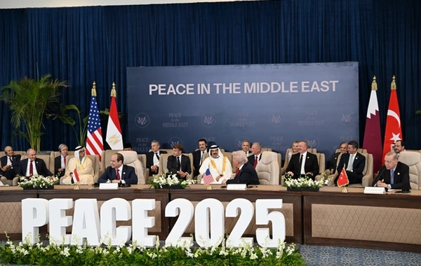 Prezident İlham Əliyev Yaxın Şərq Sülh Sammitində iştirak edib