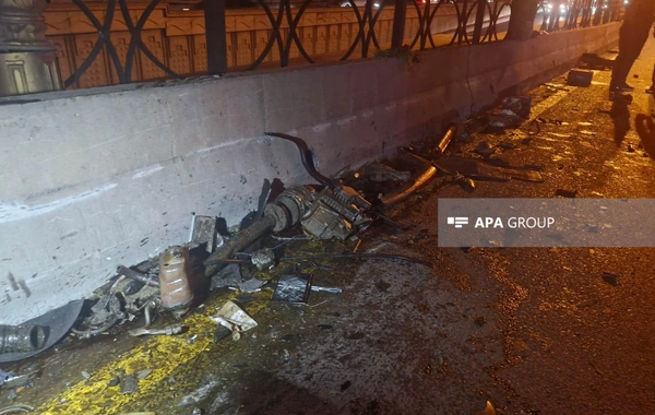Bakıda ağır zəncirvari qəza baş verib, körpüdə hərəkət dayandırılıb