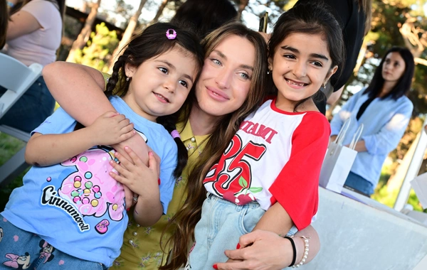 Leyla Əliyeva və Alona Əliyeva Xeyirxahlıq Festivalında iştirak ediblər