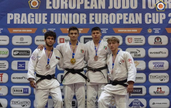 Avropa Kuboku: Azərbaycan cüdoçusu Əbil Yusubov gümüş medal qazanıb