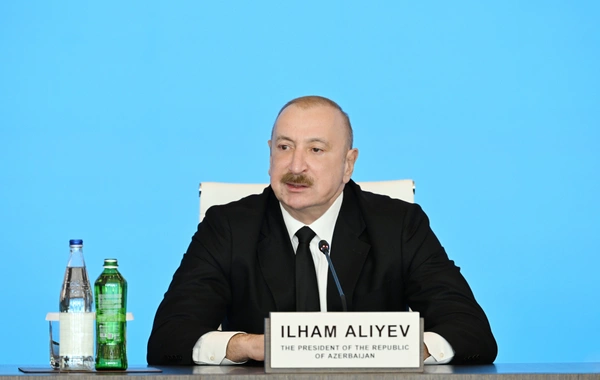 Президент Ильхам Алиев выступил на церемонии открытия XIII Глобального бакинского форума