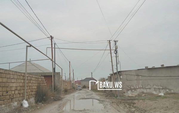 Bərbad vəziyyətə düşən yollardan ŞİKAYƏT