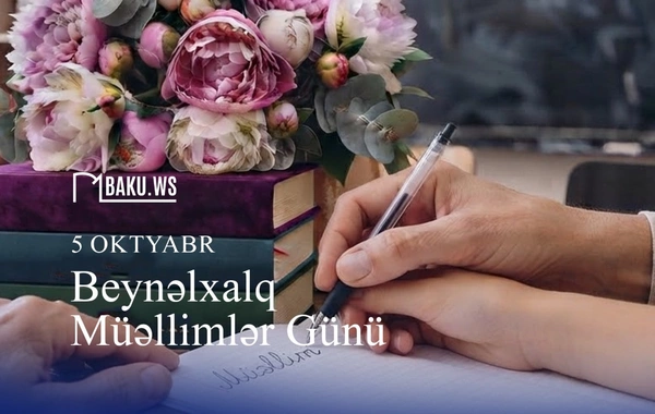 Bu gün Beynəlxalq Müəllimlər Günüdür