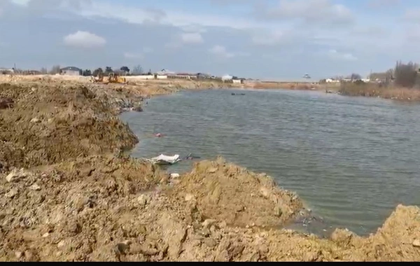 Sabunçu rayonunda gölün qanunsuz doldurulması faktı araşdırılıb