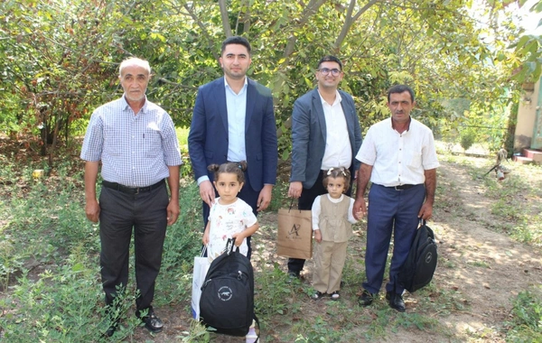 "Azərşəkər"dən kiçik məktəblilərə böyük sevinc