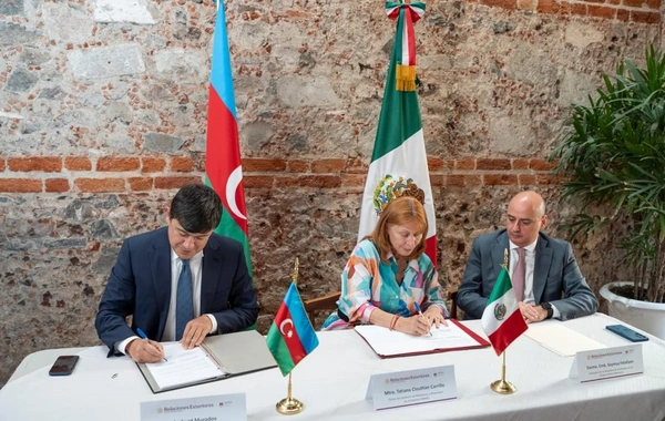 Azərbaycanla Meksika arasında diaspor fəaliyyətinə dair memorandum imzalanıb
