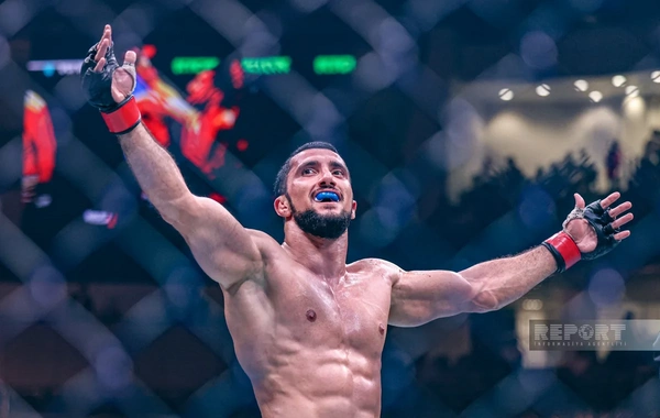 Bakıda tarixi UFC gecəsi: Fiziyevdən möhtəşəm qələbə - FOTOREPORTAJ