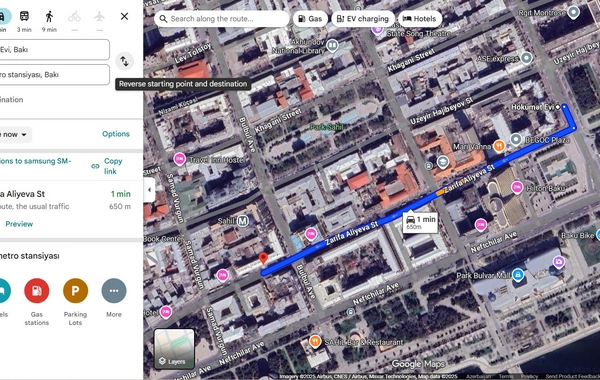 Bulvar boyunca avtobus dayanacaqları ilə bağlı YENİ TƏKLİF