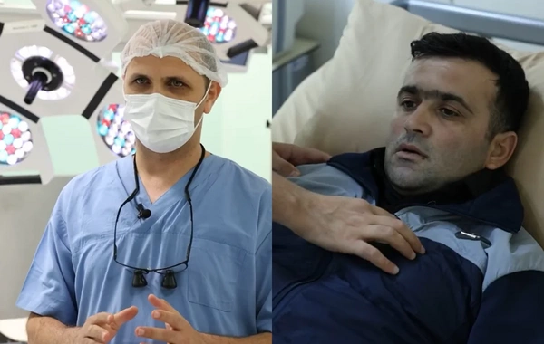 Hərbi qulluqçumuz mürəkkəb ürək əməliyyatı keçirdi