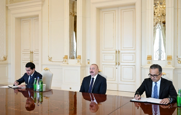 İlham Əliyev ABŞ-nin İsa Məsihin Sonuncu Gün Müqəddəsləri Kilsəsinin nümayəndə heyətini qəbul edib