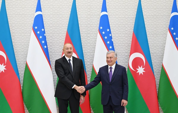 Daşkənddə Prezident İlham Əliyevin rəsmi qarşılanma mərasimi olub