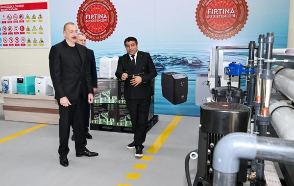 Sabirabadda su filtrlərinin istehsalı müəssisəsinin fəaliyyəti ilə tanışlıq Sabirabadda su filtrlərinin istehsalı müəssisəsinin fəaliyyəti ilə tanışlıq