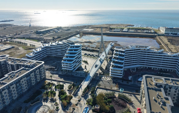 Президент Ильхам Алиев посетил "Баку Белый город"