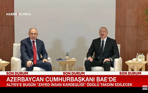 Haber Globaldan Əbu-Dabidə Əliyev-Paşinyan görüşünə dair reportaj