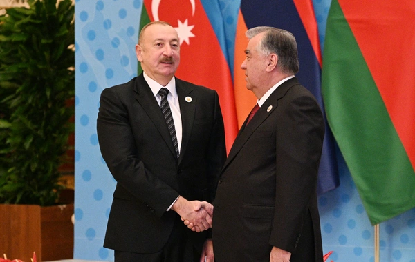 İlham Əliyev MDB Dövlət Başçıları Şurasının məhdud tərkibdə iclasında çıxış edib