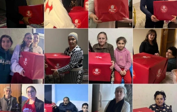 По инициативе Лейлы Алиевой малообеспеченным семьям вручены праздничные подарки