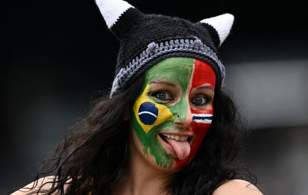 Braziliya - Norveç matçını dünya ulduzları tribunadan izləyib