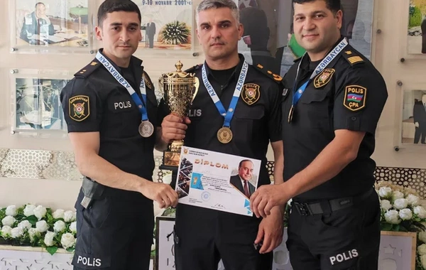Heydər Əliyevin 103 illiyinə həsr edilən yarışda birincilik Çevik Polis Alayının oldu