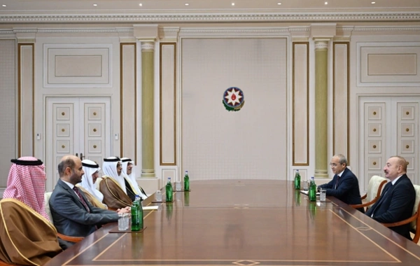 Ильхам Алиев принял делегацию руководителей организаций-членов Арабской координационной группы