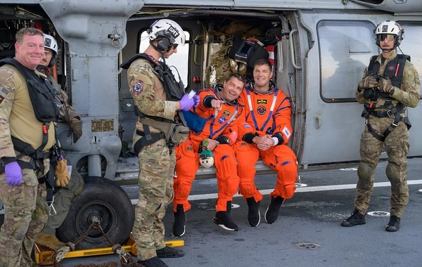 "Artemis II" missiyasının heyəti Yerə qayıtdı