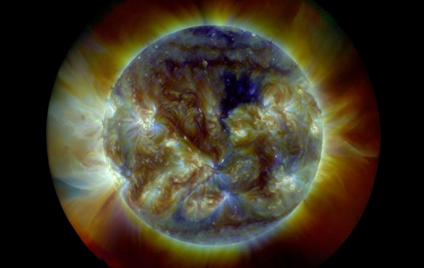 На Солнце произошла вспышка