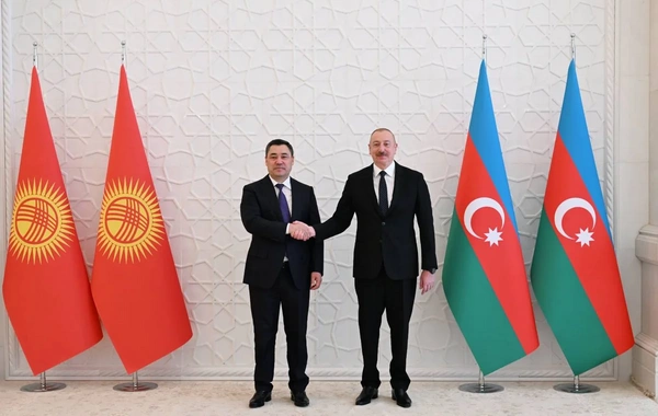 Azərbaycan Prezidenti Sadır Japarovu təbrik edib