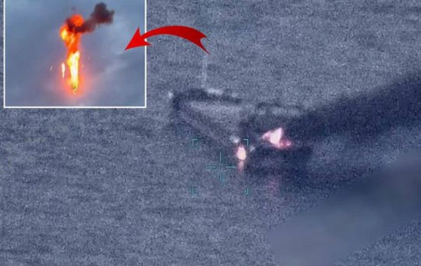 Qara dənizdə yük gəmisinə dron hücumu: Xilas edilənlər arasında türklər də var