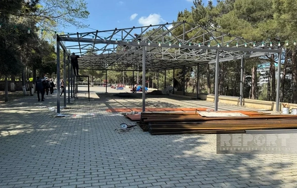 Sumqayıtda qanunsuz tikili sökülür