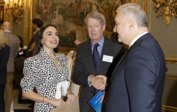 Heydər Əliyev Fondunun vitse-prezidenti Leyla Əliyeva Londonda yüksəksəviyyəli iqlim dialoqunda iştirak edib