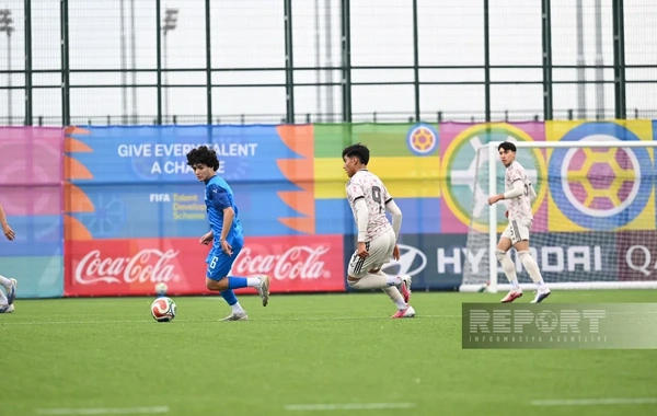 Azərbaycan millisi Bakıda təşkil olunan U-15 dünya çempionatında növbəti matçını keçirib