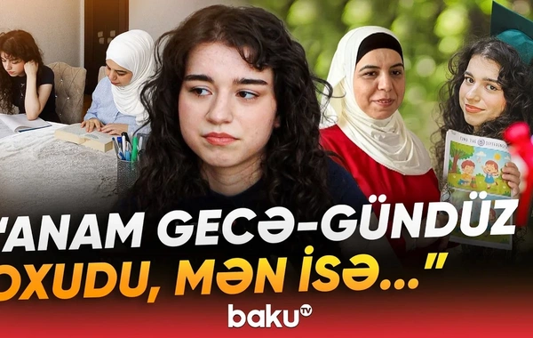 Ana və qızı eyni anda məzun oldular: Ailə qurmuşdum deyə təhsilim yarımçıq qalmışdı