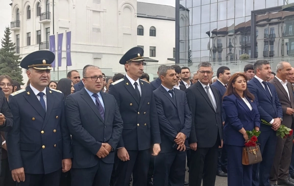 Xankəndidə Zəfər parkına yürüş olub