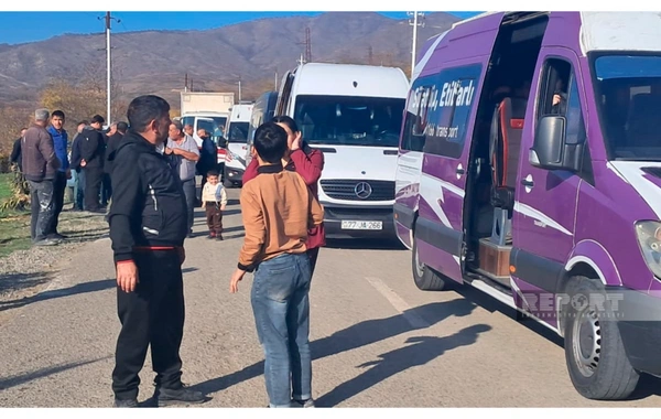 Növbəti köç karvanı Sos kəndinə çatıb, açarlar təqdim edilib