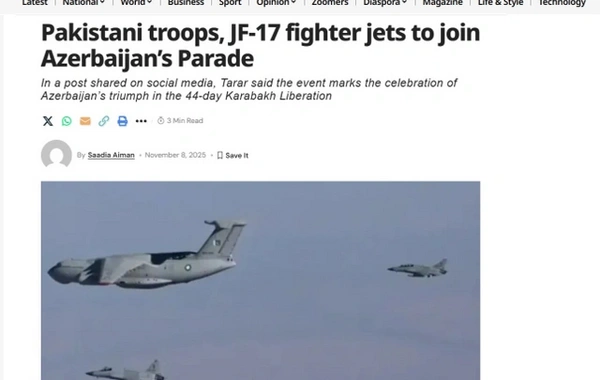 Авторитетные СМИ ряда стран широко осветили прошедший в Баку военный парад