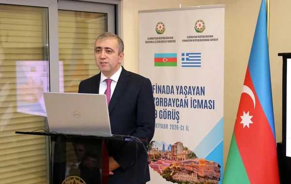 Fuad Muradov Yunanıstandakı azərbaycanlılarla diaspor fəaliyyətinin yol xəritəsini müzakirə edib