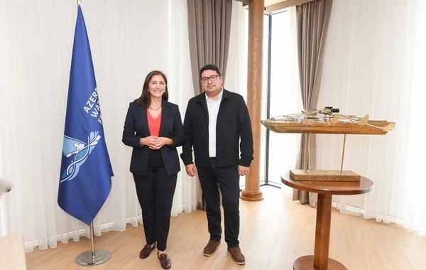 Asunsion Loriyente Bakıda Azərbaycan Su İdmanı Federasiyasının fəaliyyəti ilə tanış olub