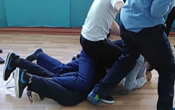 Hövsanda 10 nəfər məktəb mühafizəçisinə hücum etdi - Həbs olunanlar var