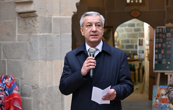 Buxara karvansarasının əsaslı bərpa və konservasiya işlərindən sonra açılışı olub