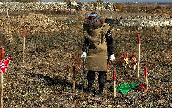 Ötən həftə 1291 ha ərazi minalardan təmizlənib