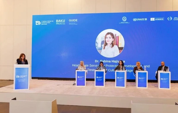 Heydər Əliyev Mərkəzində Muzeylər və irs yerləri mədəniyyətlərarası dialoq məkanları kimi mövzusunda panel müzakirəsi keçirilib