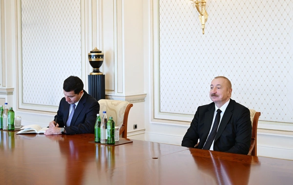 Президент Ильхам Алиев принял спецпредставителя ЕС по Южному Кавказу