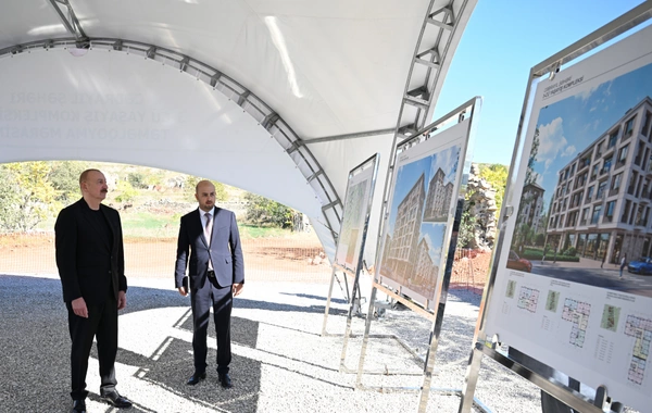 The foundation for the second and third residential complexes has been laid in the city of Jabrayil The foundation for the second and third residential complexes has been laid in the city of Jabrayil
