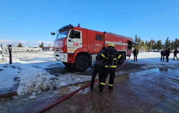 FHN Şamaxıda mehmanxanada təlim keçirib