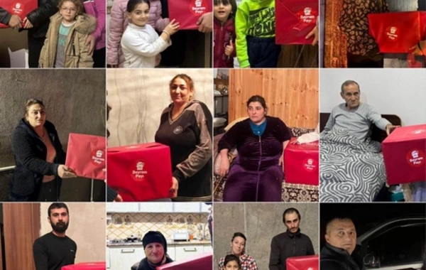 По инициативе Лейлы Алиевой малообеспеченным семьям вручены праздничные подарки