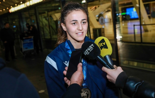 Jalə Əliyeva: Dünya çempionu olduğum üçün çox sevinirəm